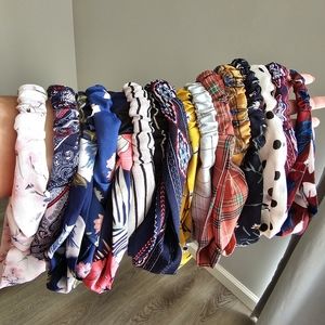 18 assorted headbands
